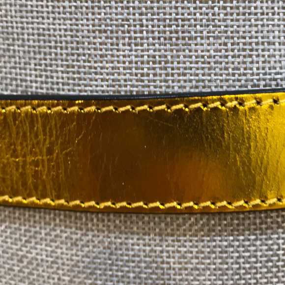 Burberry Rothly leather belt gold sz 85 NWOT main image 7